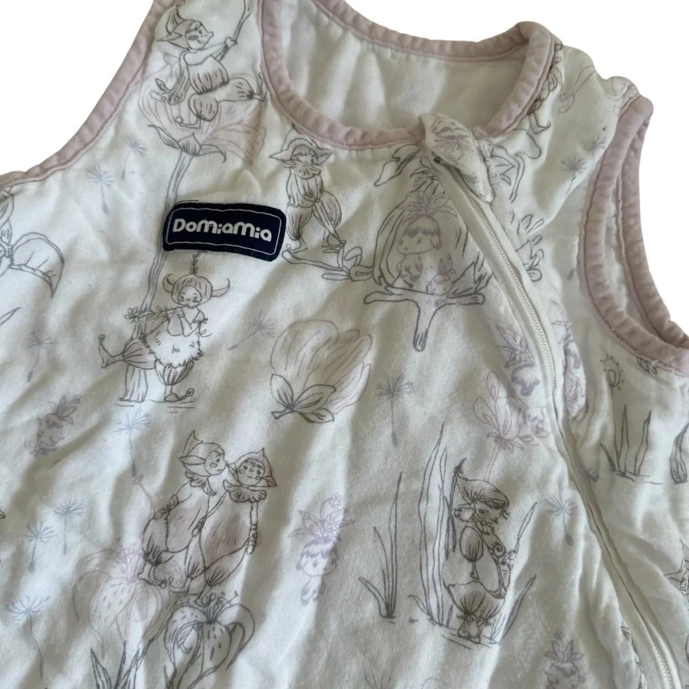 Domiamia Bamboo & Cotton Blend Baby Sleep Sack Fairy